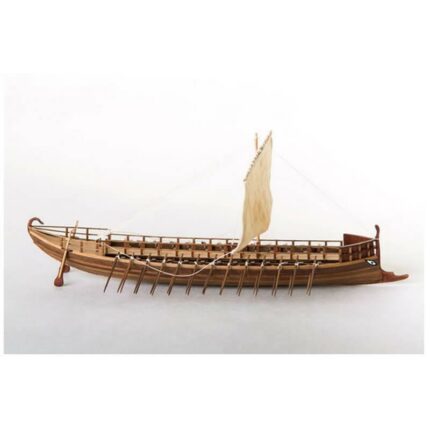 MAQUETTE BATEAU EN BOIS : GREEK BIREME - Dusek