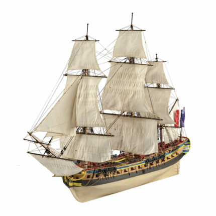 MAQUETTE BATEAU EN BOIS : L'HERMIONE LA FAYETTE - Disarmodel