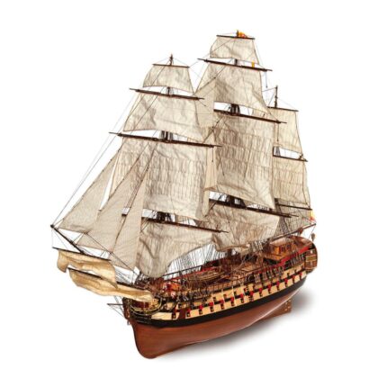 MAQUETTE DE BATEAU EN BOIS : MONTANES - OCCRE