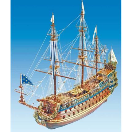 MAQUETTE DE BATEAU EN BOIS : LE SOLEIL ROYAL - Mantua